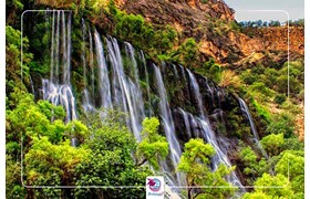 آبشار شوی استان خوزستان