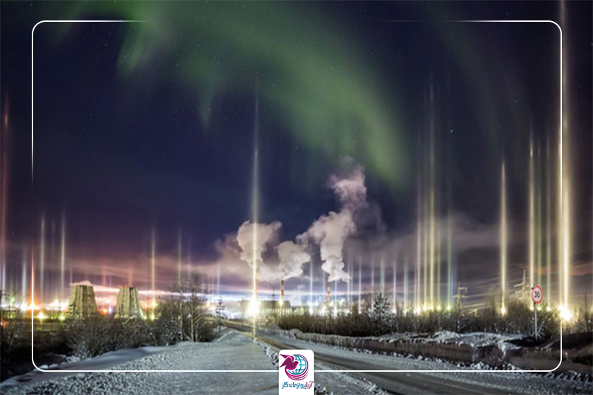 ستون های درخشان در مسکو